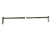 06709 31 Ручка-полотенецедержатель с кнобом Stratego, 1000 мм, полированный хром, Германия