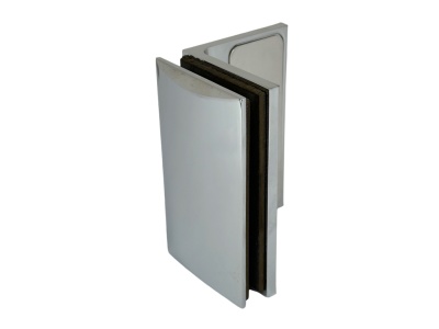 80482 31 коннектор Classtec Art стена-стекло 90°, полированный хром, Германия