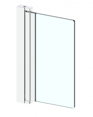Петля маятниковая Aqua (стена-стекло) для стекла 8 мм, L=2100 мм (квадратная)