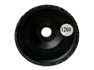 Изогнутый лепестковый круг для шлифовки стекла, D=100 мм