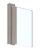 S012 маятниковая сплошная петля 2100 мм для стекла 8 мм цвет сатин