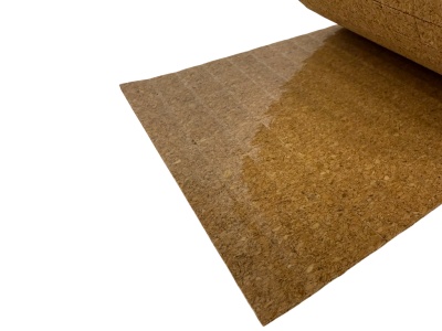 Пробковая прокладка в рулоне, размер 18х18 мм, толщина 3 мм (клеящий слой, 10'000 шт)