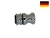 05013 31 Ручка кноб с резиновым торцом, полированный хром, 35 мм, Германия